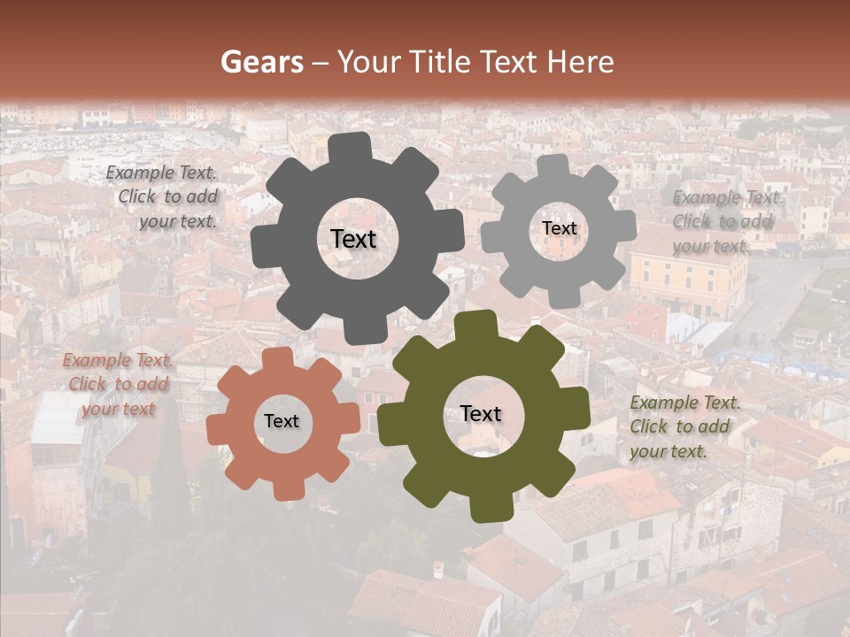 Past Traditional Harbor PowerPoint Template