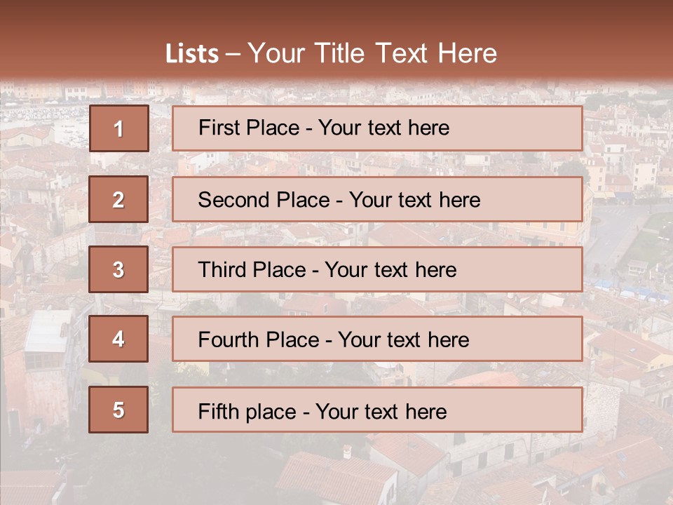 Past Traditional Harbor PowerPoint Template