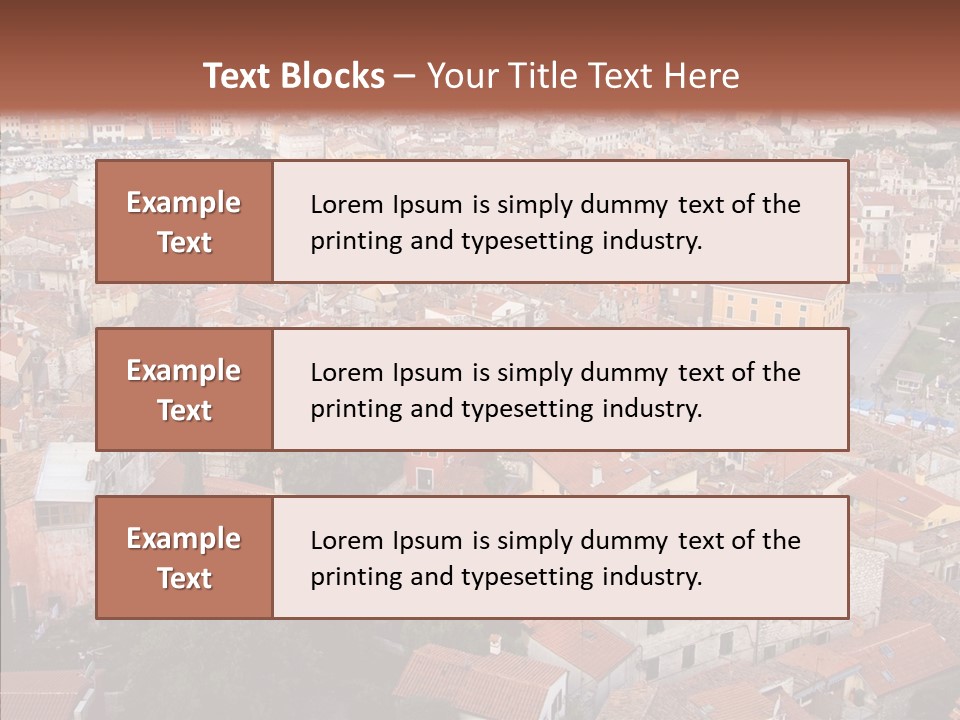 Past Traditional Harbor PowerPoint Template