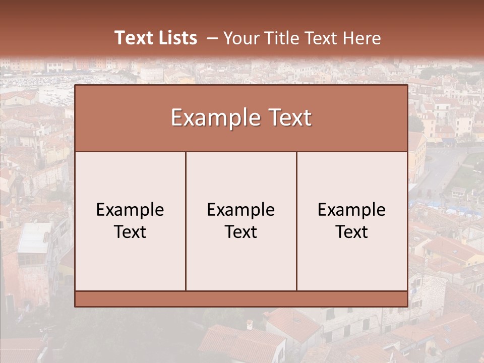 Past Traditional Harbor PowerPoint Template