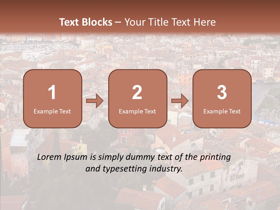 Past Traditional Harbor PowerPoint Template