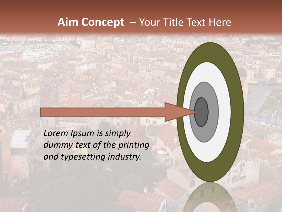 Past Traditional Harbor PowerPoint Template