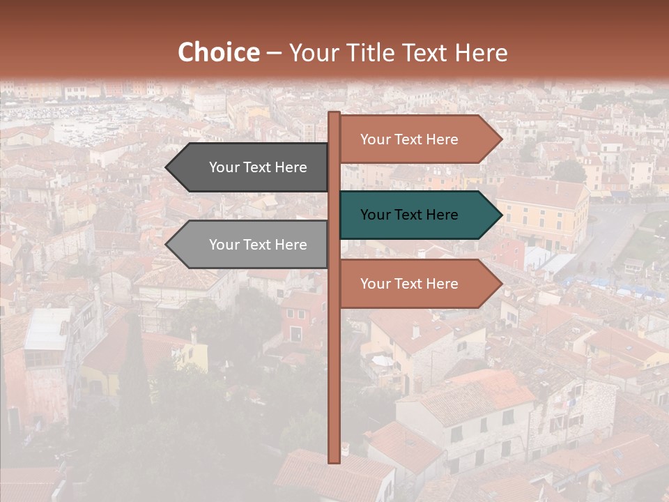 Past Traditional Harbor PowerPoint Template