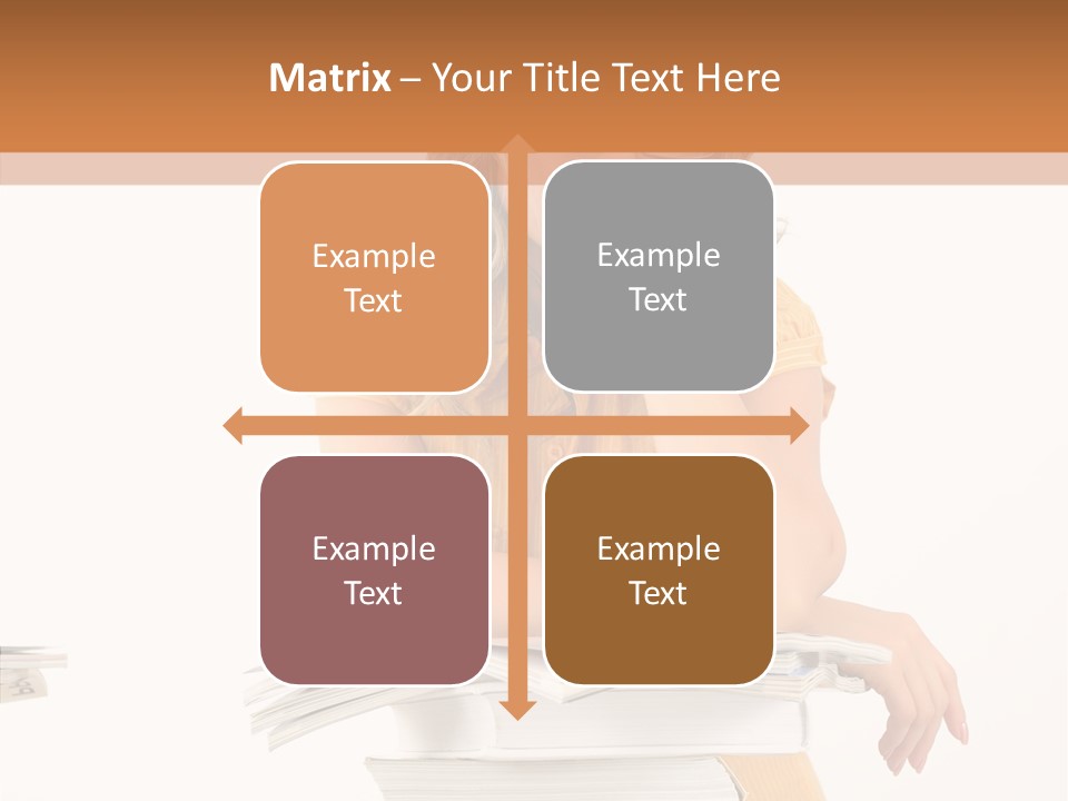 People Adorable Teenager PowerPoint Template