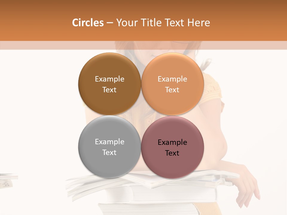 People Adorable Teenager PowerPoint Template