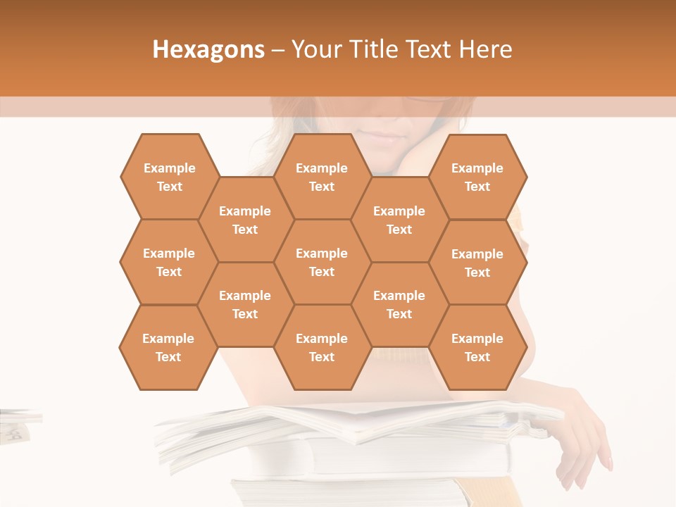 People Adorable Teenager PowerPoint Template