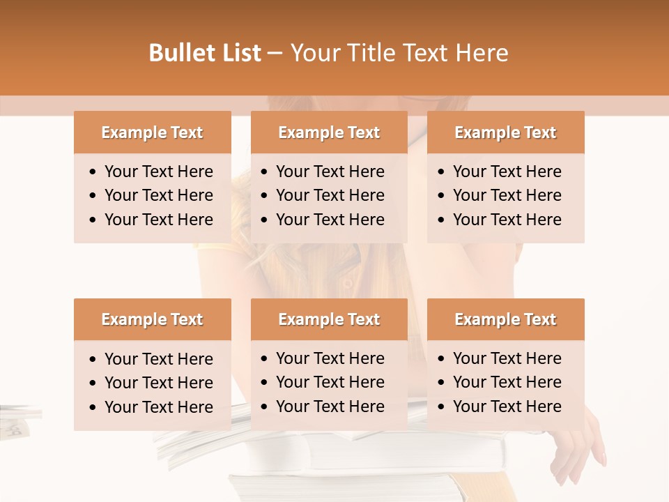 People Adorable Teenager PowerPoint Template