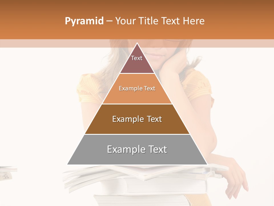 People Adorable Teenager PowerPoint Template