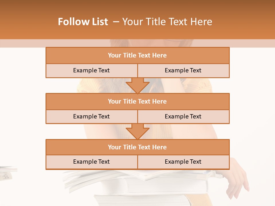People Adorable Teenager PowerPoint Template