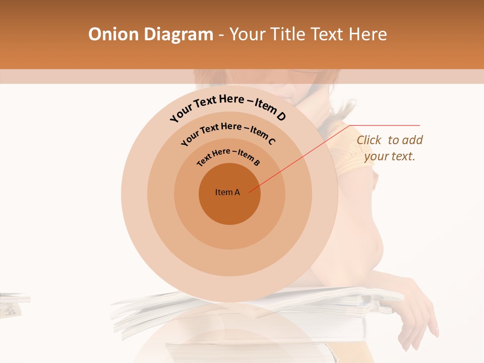 People Adorable Teenager PowerPoint Template