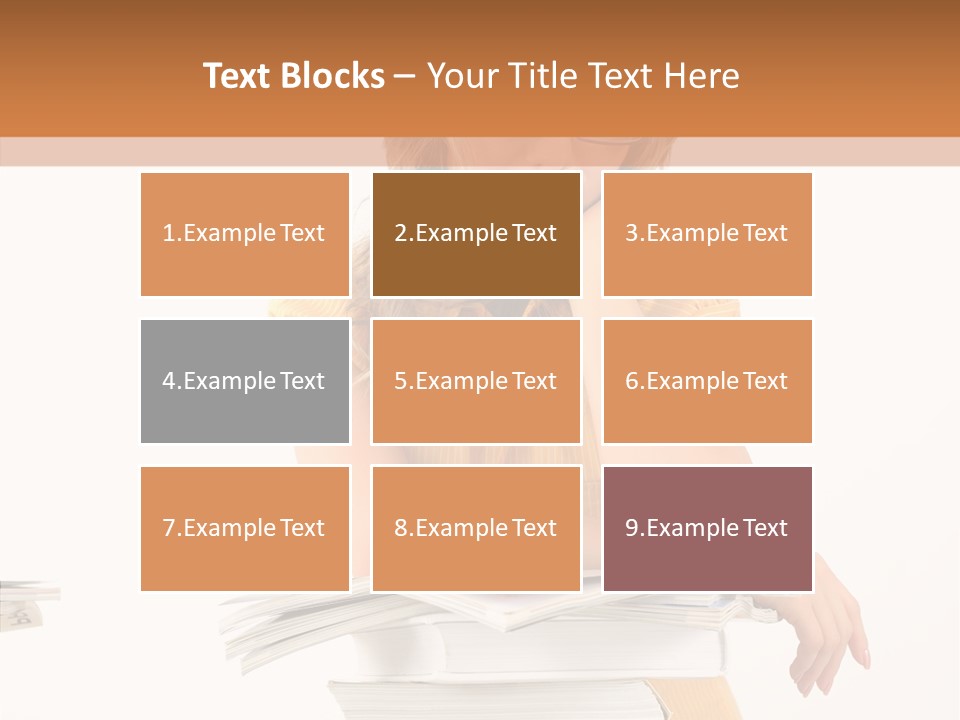 People Adorable Teenager PowerPoint Template