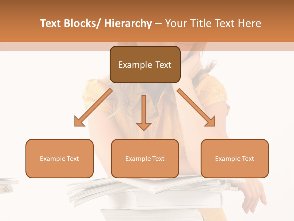 People Adorable Teenager PowerPoint Template