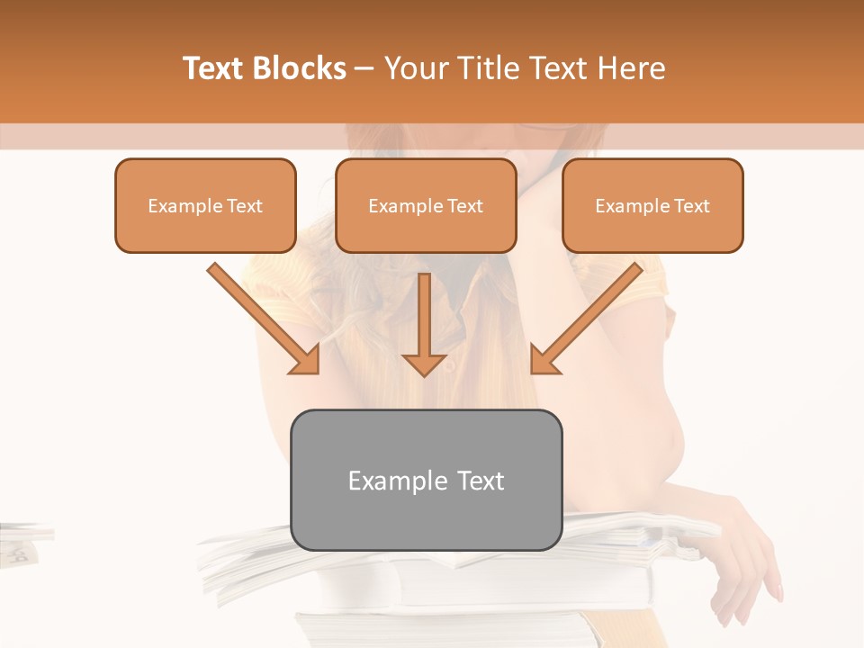 People Adorable Teenager PowerPoint Template