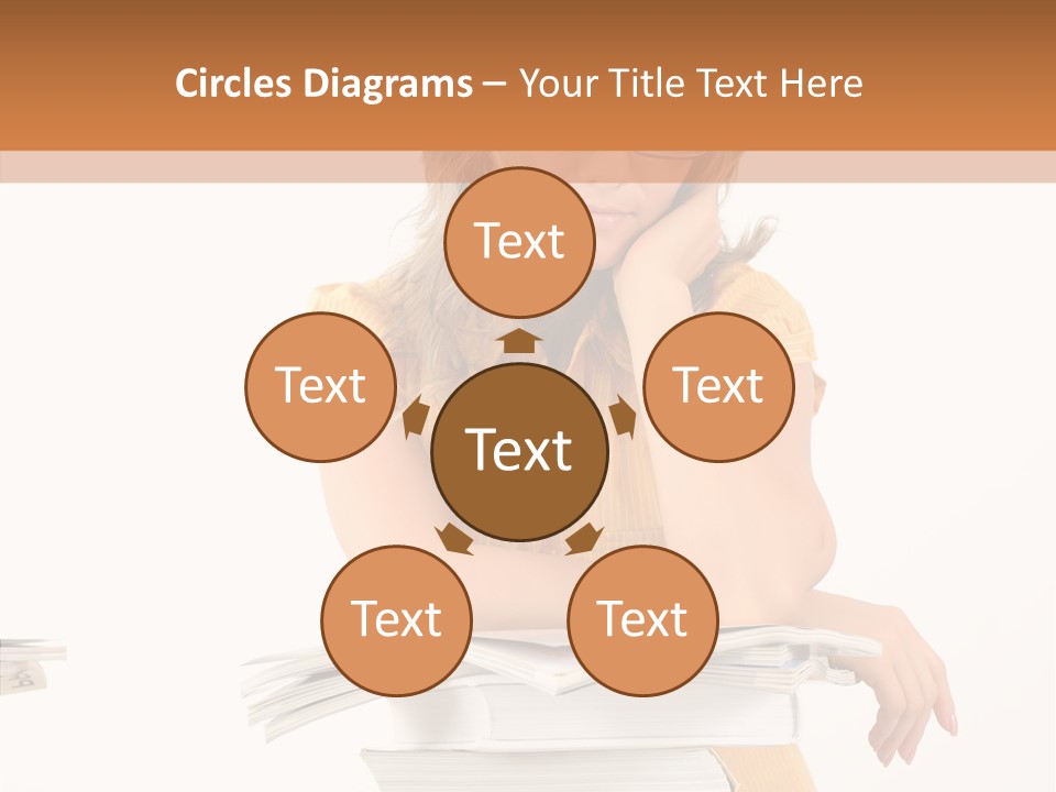 People Adorable Teenager PowerPoint Template