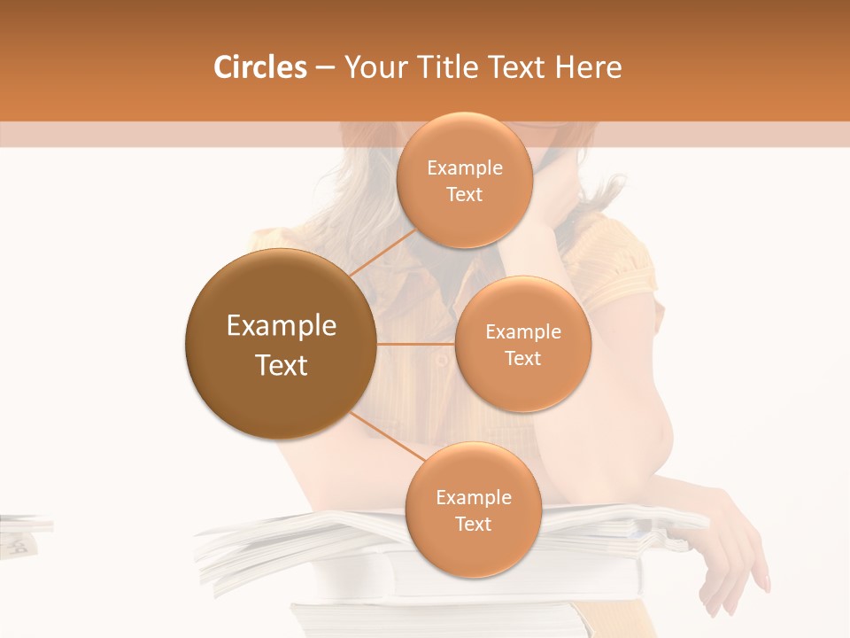 People Adorable Teenager PowerPoint Template