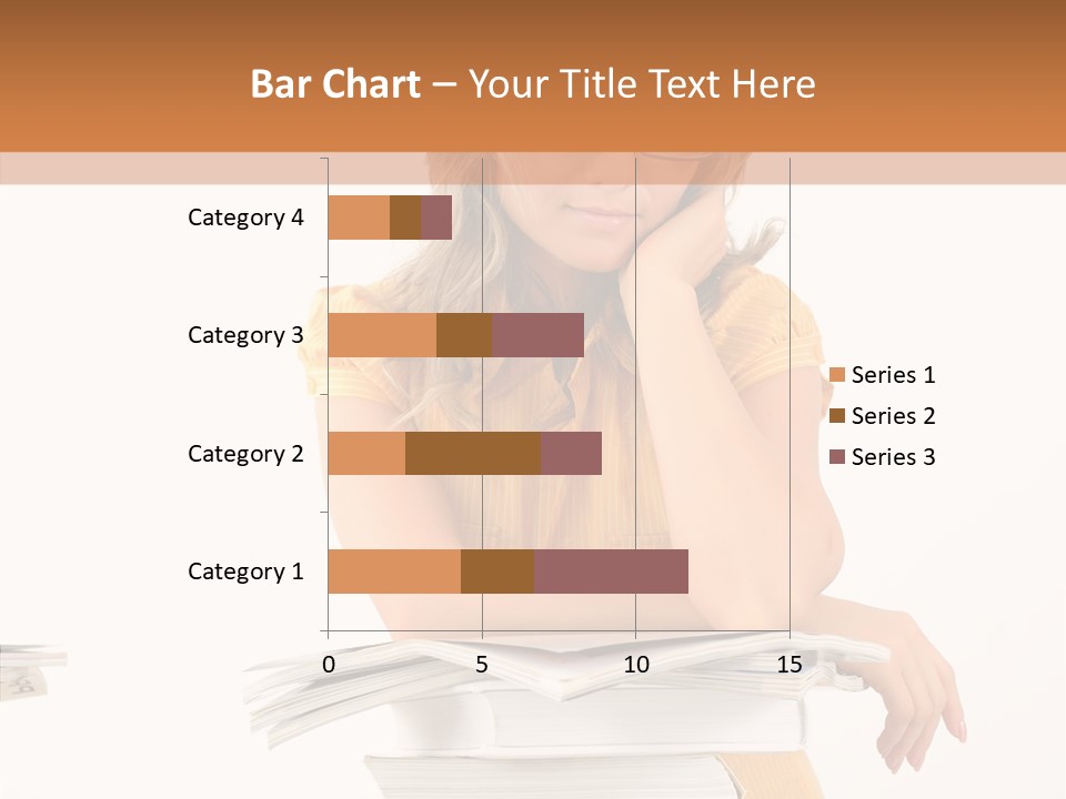 People Adorable Teenager PowerPoint Template