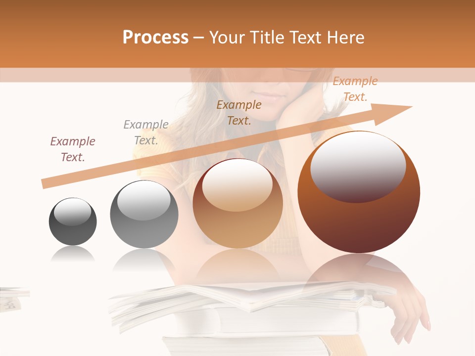 People Adorable Teenager PowerPoint Template