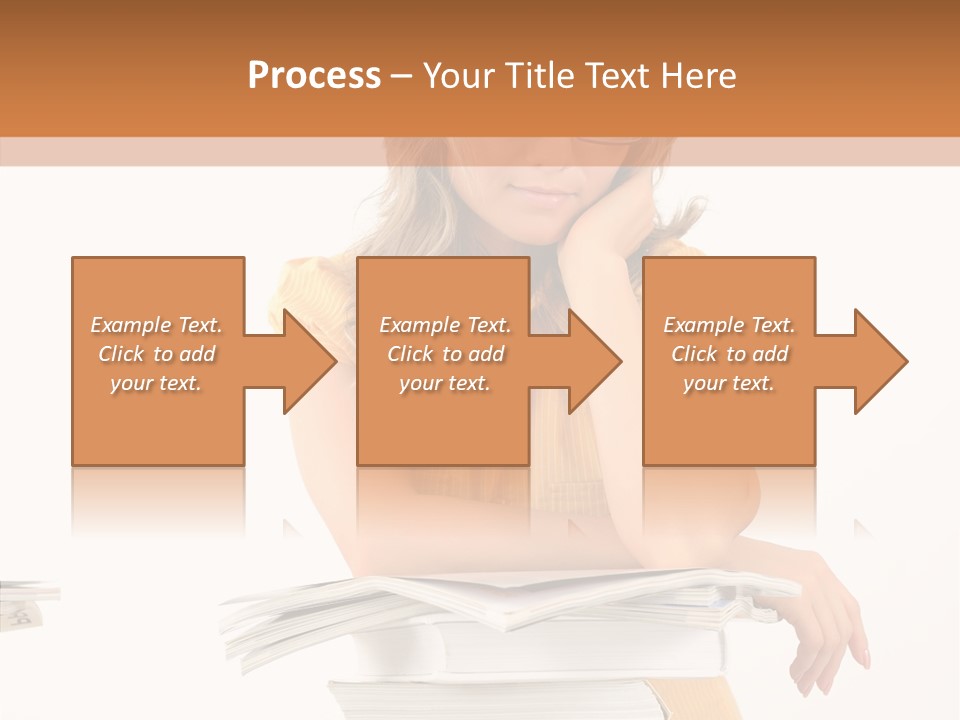 People Adorable Teenager PowerPoint Template