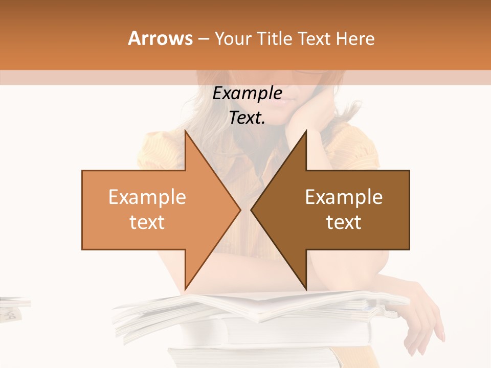 People Adorable Teenager PowerPoint Template