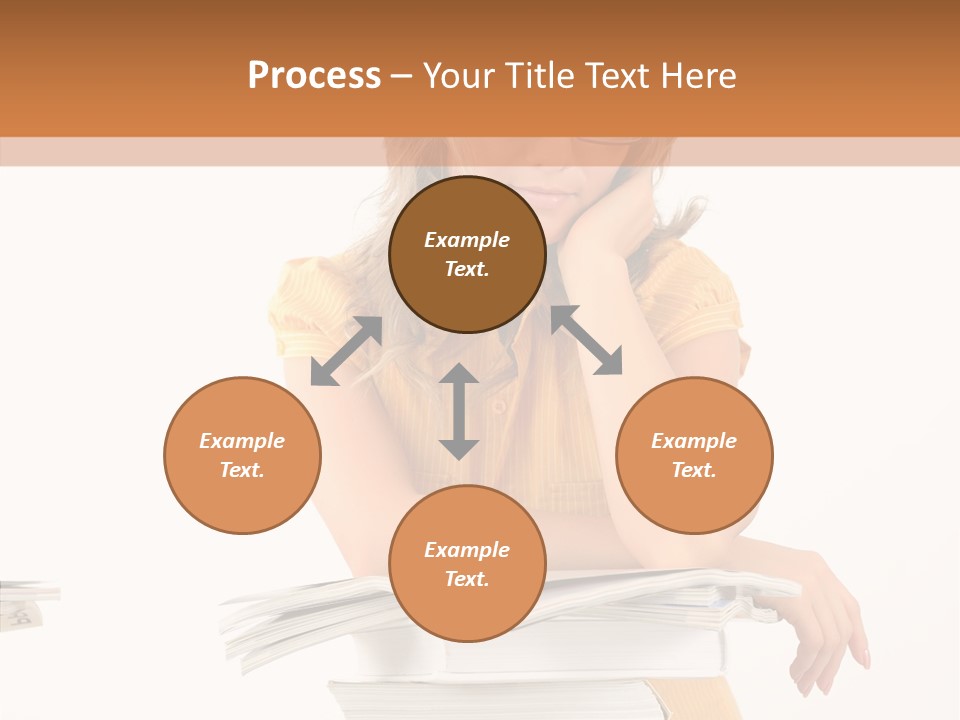 People Adorable Teenager PowerPoint Template