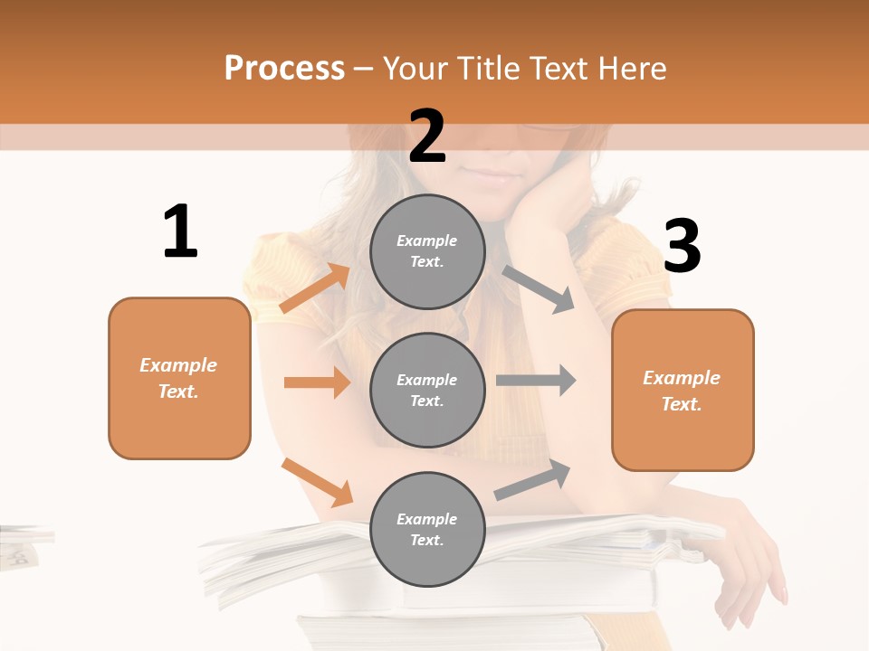 People Adorable Teenager PowerPoint Template