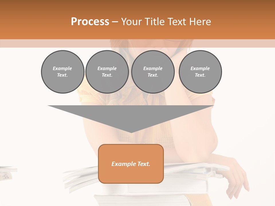 People Adorable Teenager PowerPoint Template