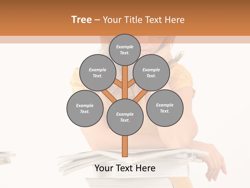 People Adorable Teenager PowerPoint Template