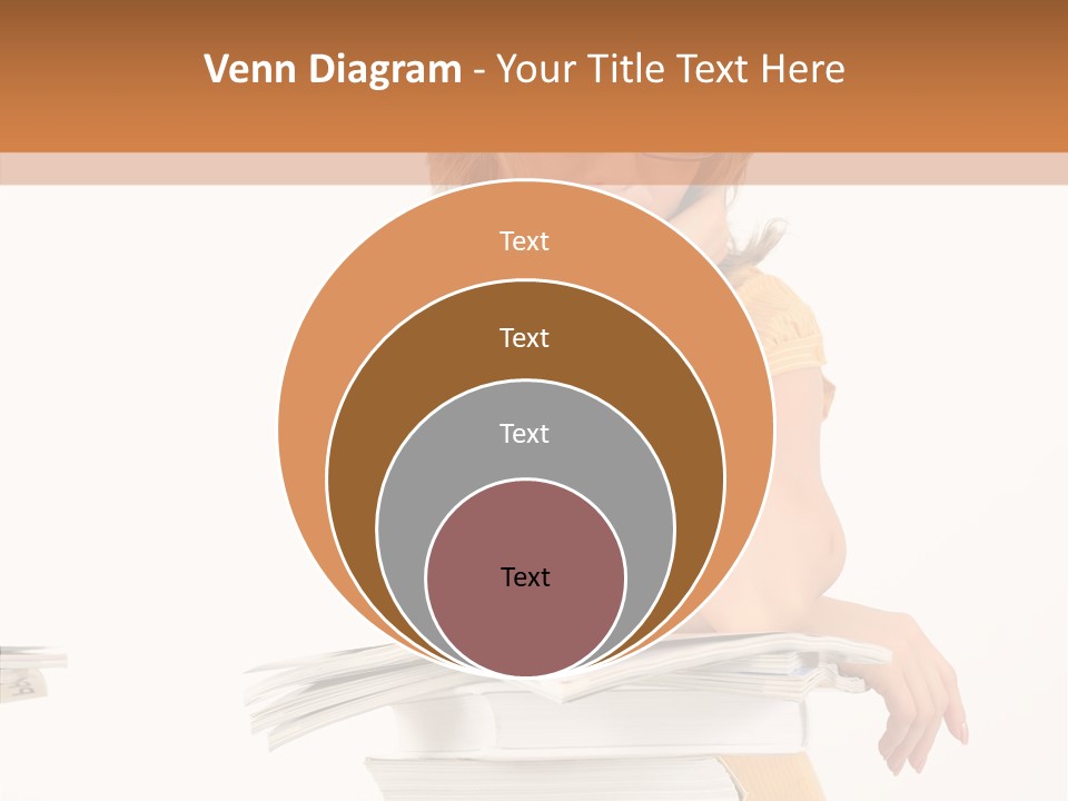 People Adorable Teenager PowerPoint Template