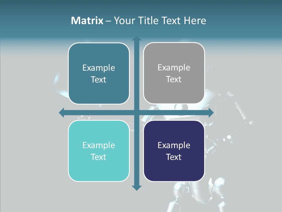 Character Shiny Computer Generated PowerPoint Template