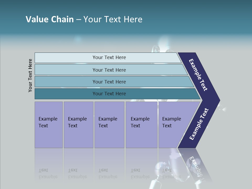 Character Shiny Computer Generated PowerPoint Template