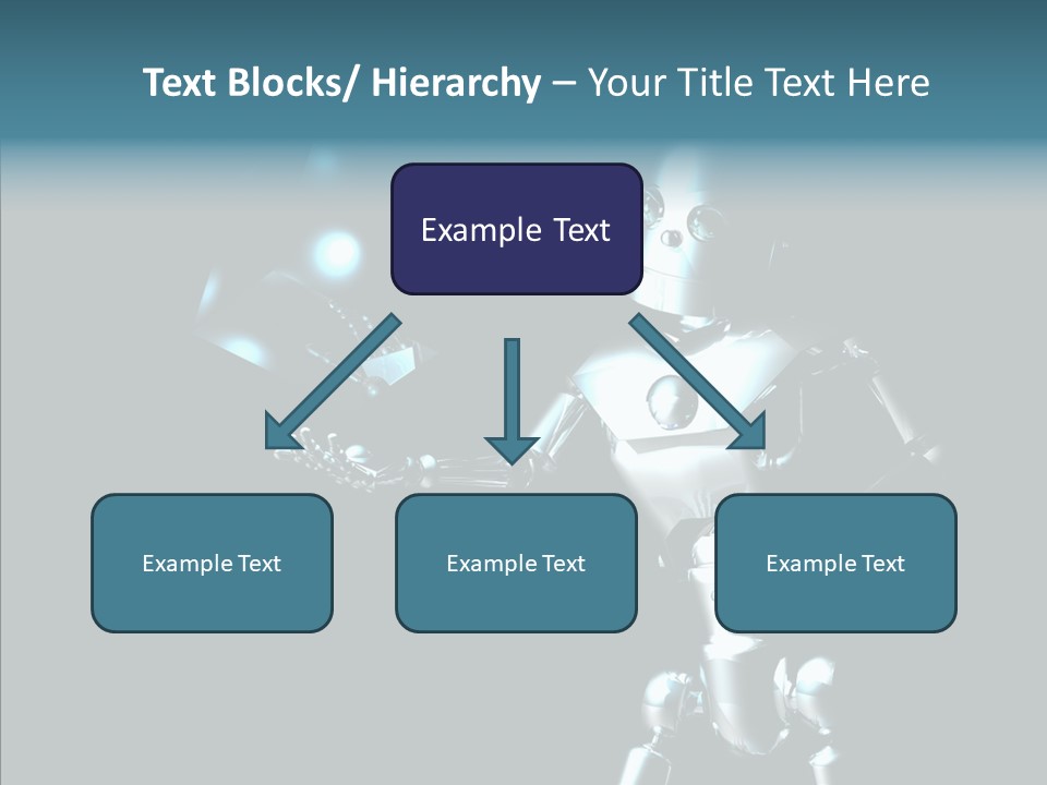 Character Shiny Computer Generated PowerPoint Template