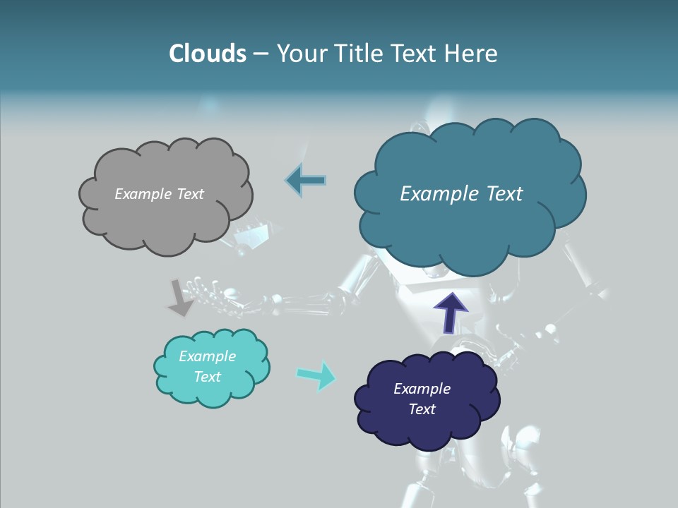 Character Shiny Computer Generated PowerPoint Template