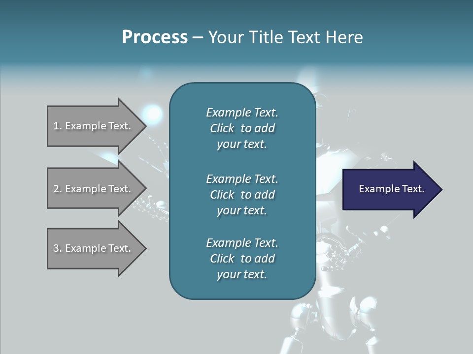 Character Shiny Computer Generated PowerPoint Template