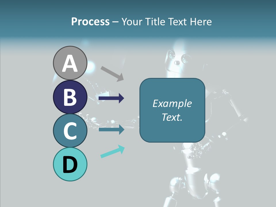 Character Shiny Computer Generated PowerPoint Template