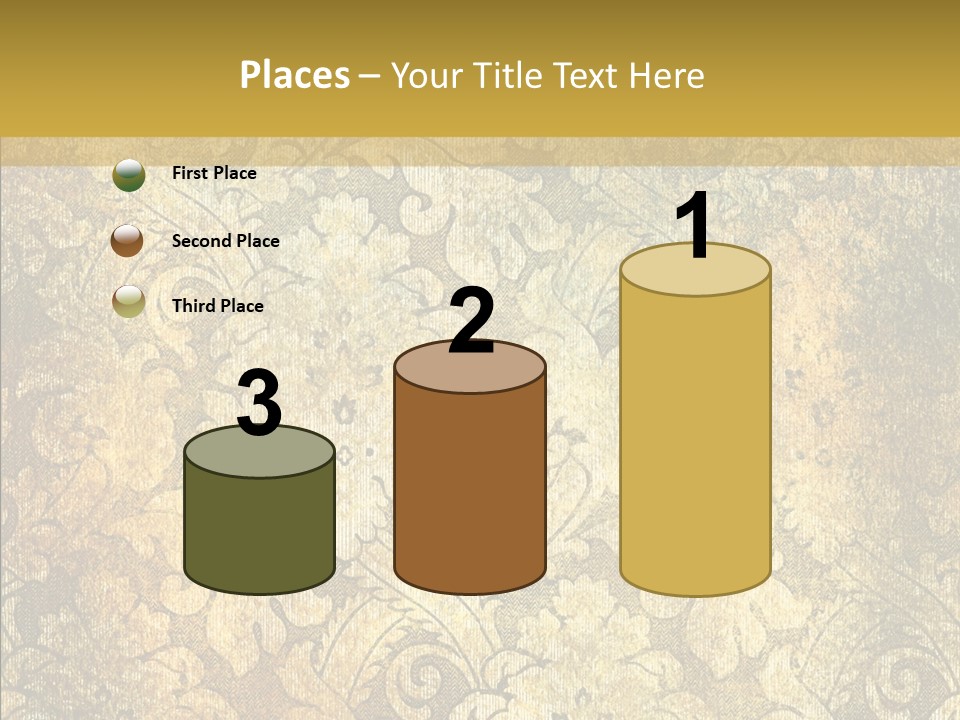 Toon Human Table PowerPoint Template