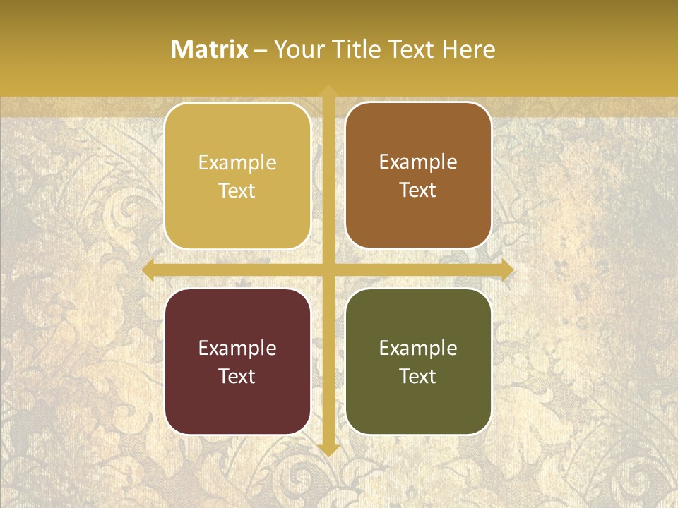 Toon Human Table PowerPoint Template