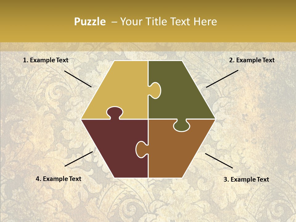 Toon Human Table PowerPoint Template