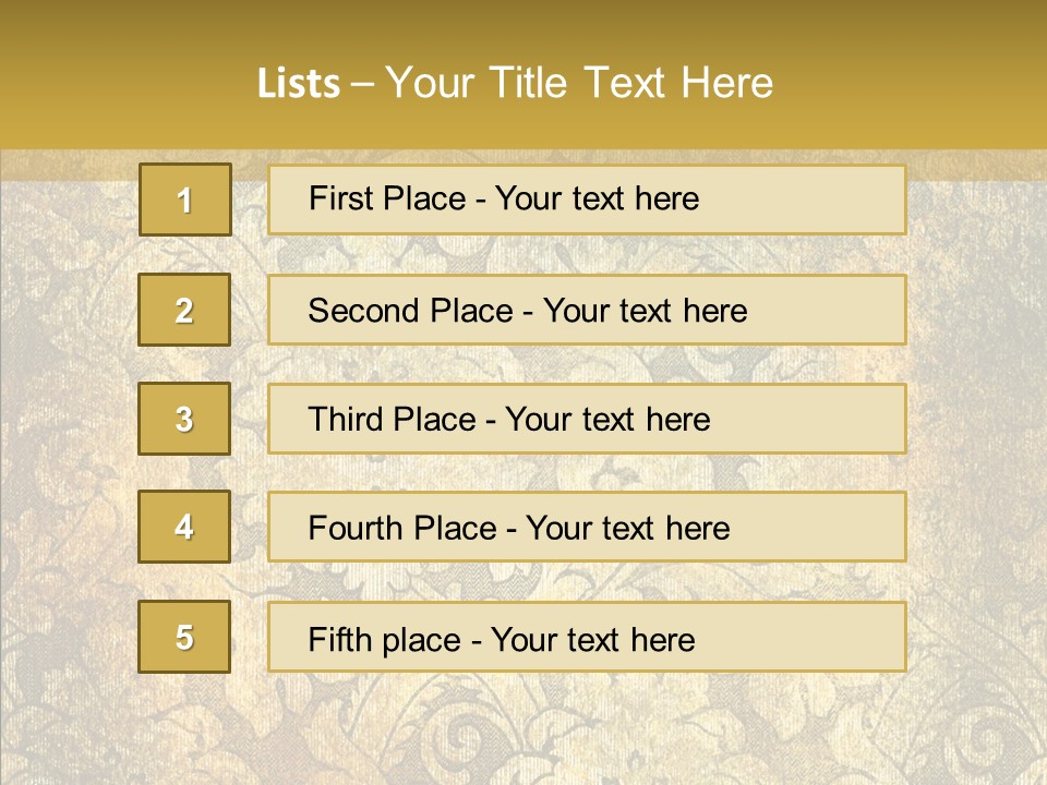 Toon Human Table PowerPoint Template