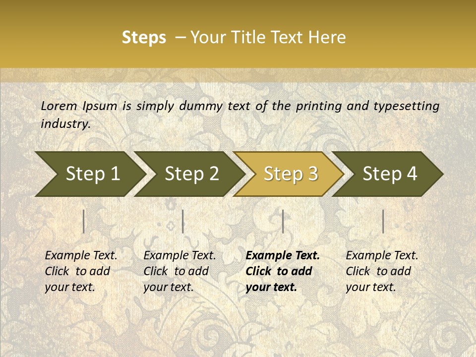 Toon Human Table PowerPoint Template