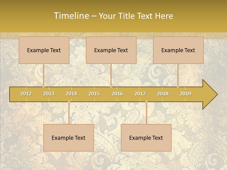 Toon Human Table PowerPoint Template