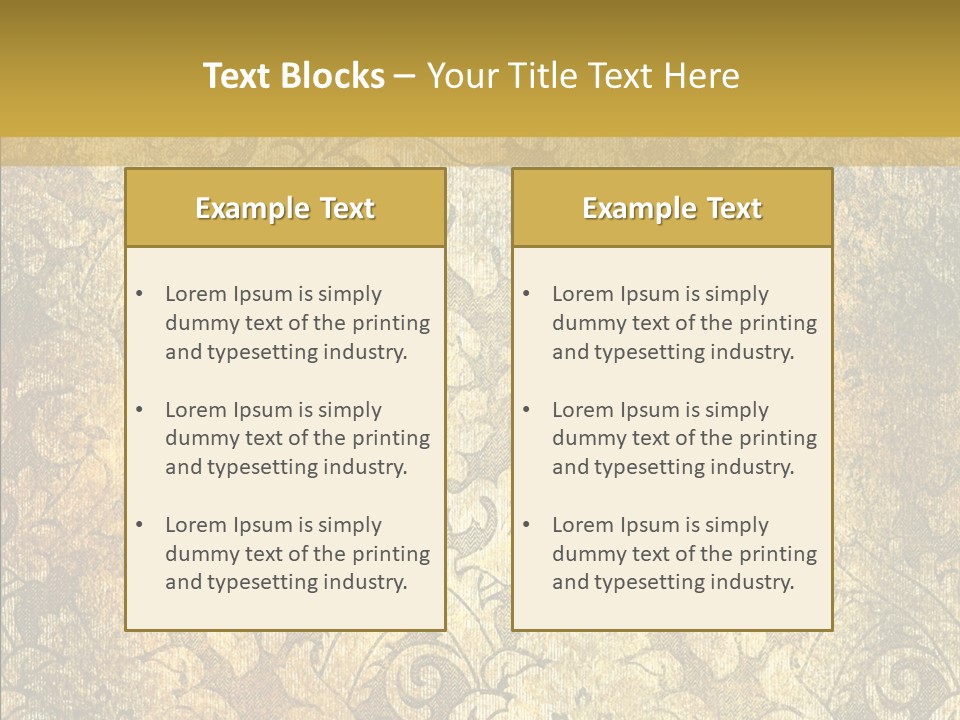 Toon Human Table PowerPoint Template