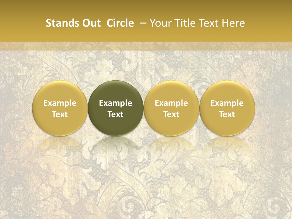 Toon Human Table PowerPoint Template