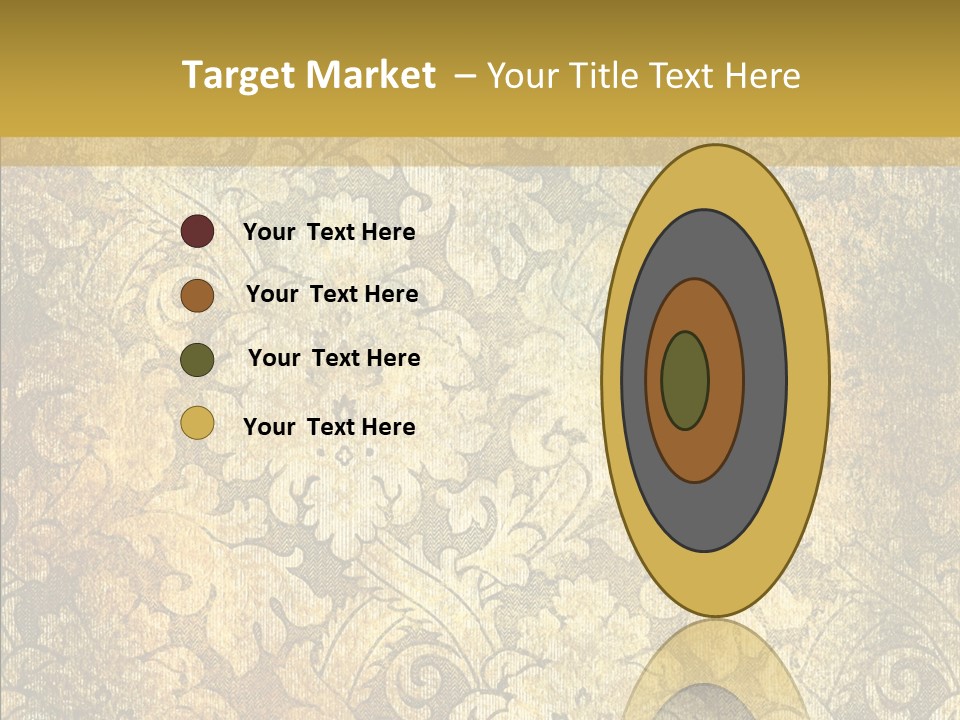 Toon Human Table PowerPoint Template