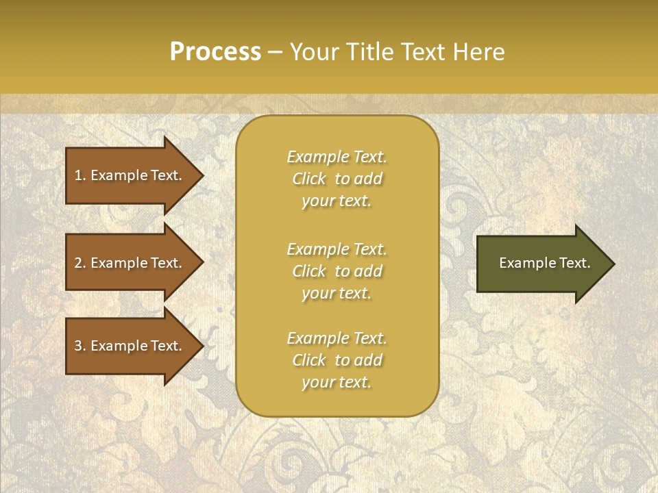 Toon Human Table PowerPoint Template