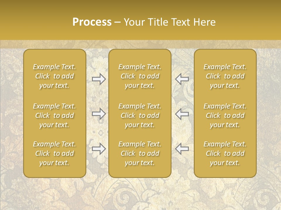 Toon Human Table PowerPoint Template