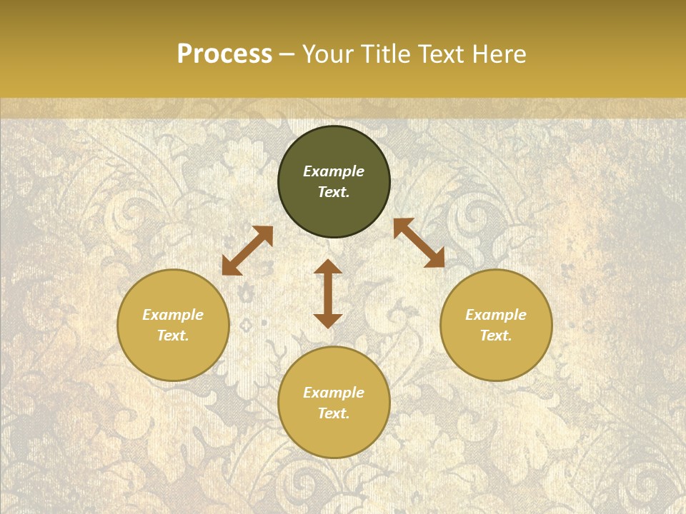 Toon Human Table PowerPoint Template