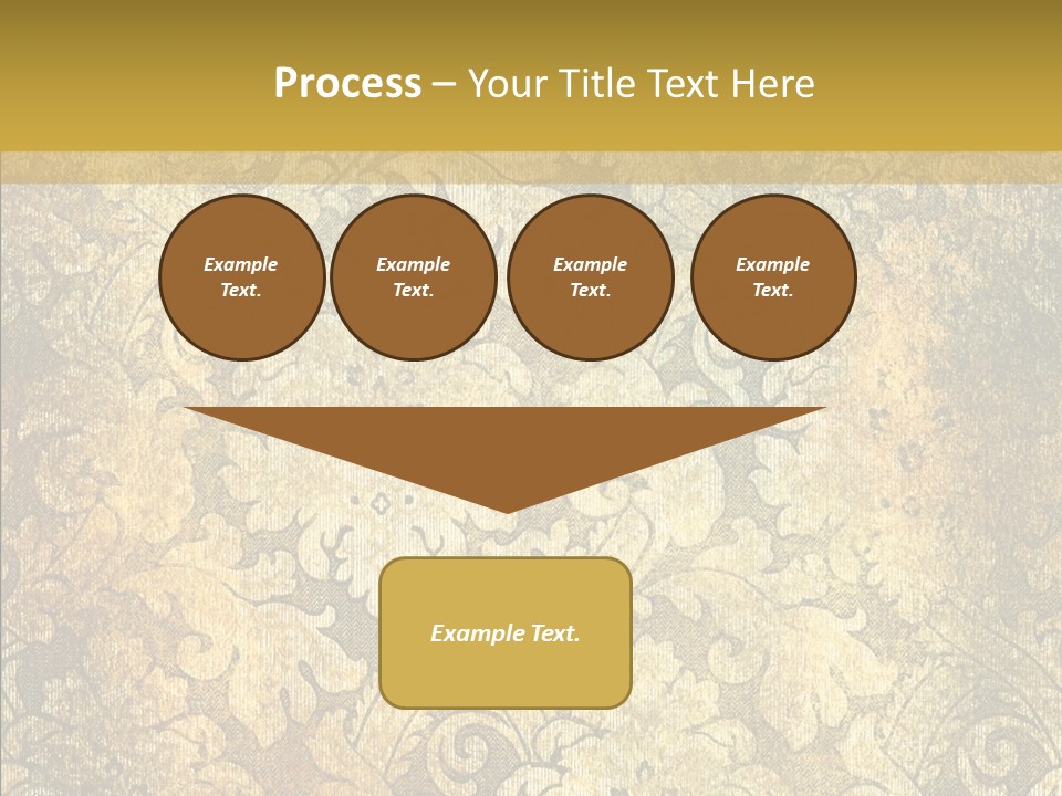 Toon Human Table PowerPoint Template