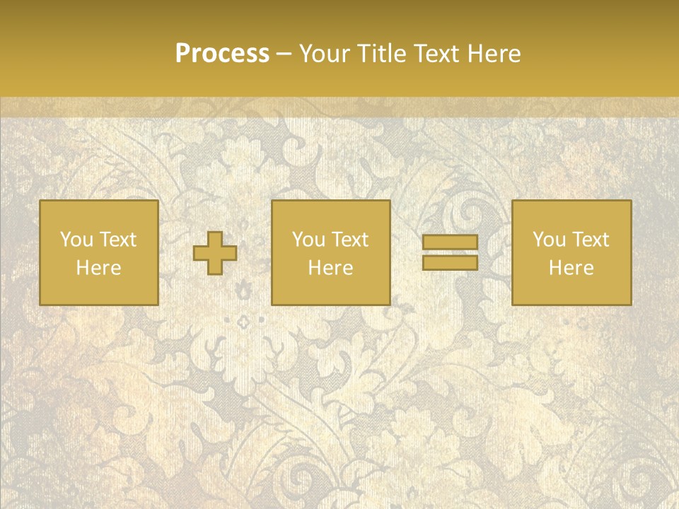 Toon Human Table PowerPoint Template