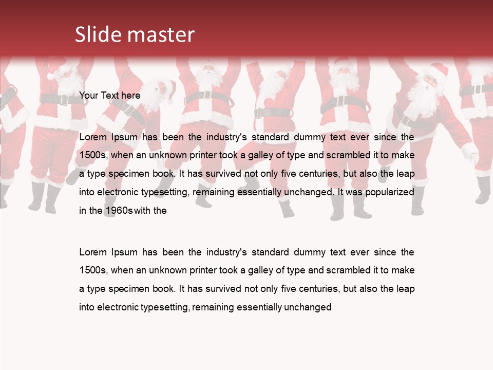 Celebration Noel Year PowerPoint Template