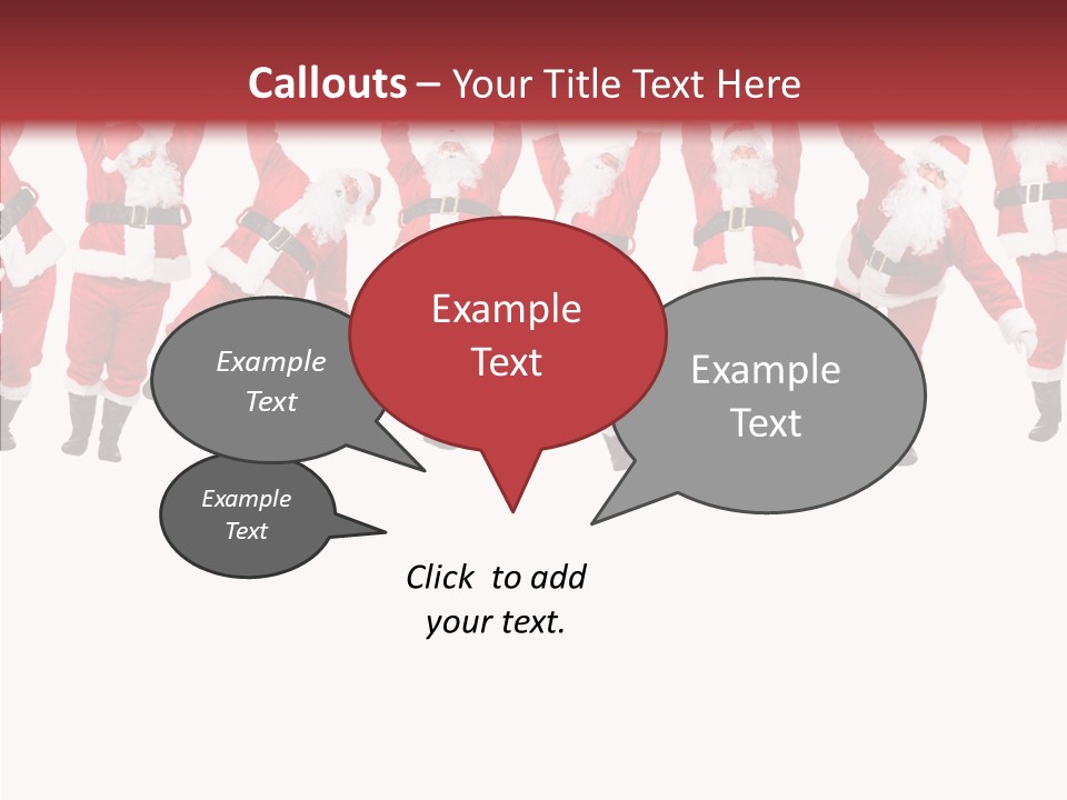 Celebration Noel Year PowerPoint Template